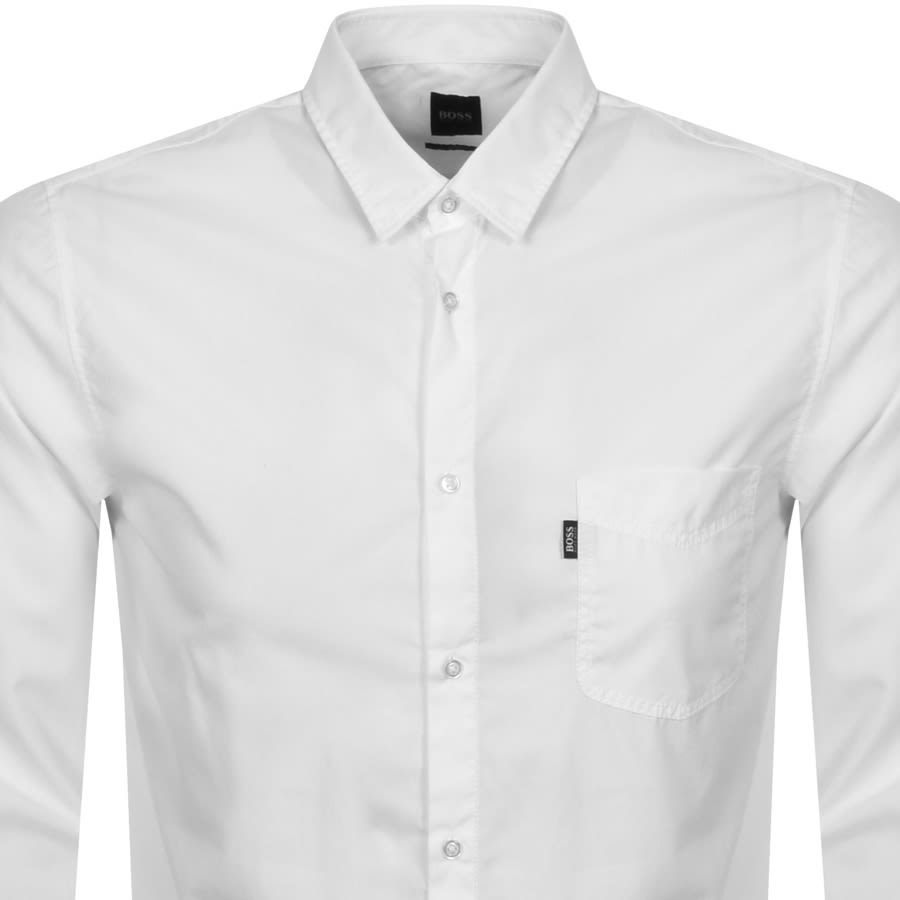 Alternative Image for ProductBOSS Magneton Slim Long Sleeved Shirt White2